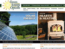 Tablet Screenshot of geosolarstore.com